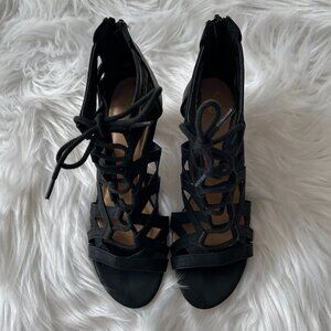 Denver Hayes Strappy Sandals - Black